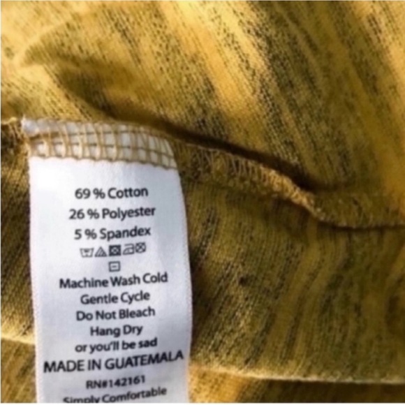 LuLaRoe Carly Dress Mustard Yellow Micro Stripe - Picture 3 of 6